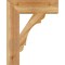 Ekena Millwork Olympic Block Rough Sawn Bracket, Western Red Cedar, 4"W x 16"D x 20"H BKT04X16X20OLY05RWR - alternate 4